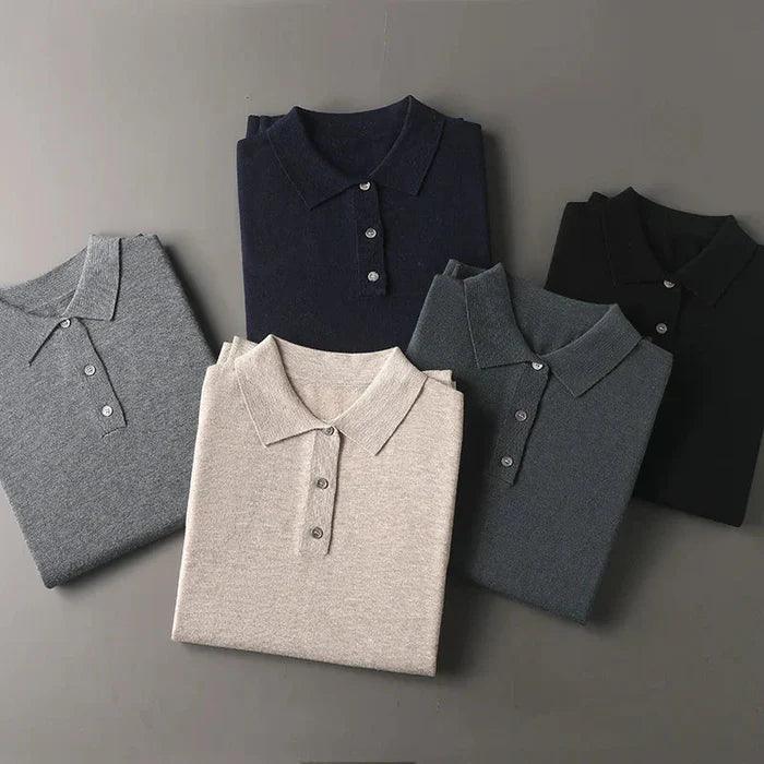 The Harrington Cashmere Polo - OldMarque